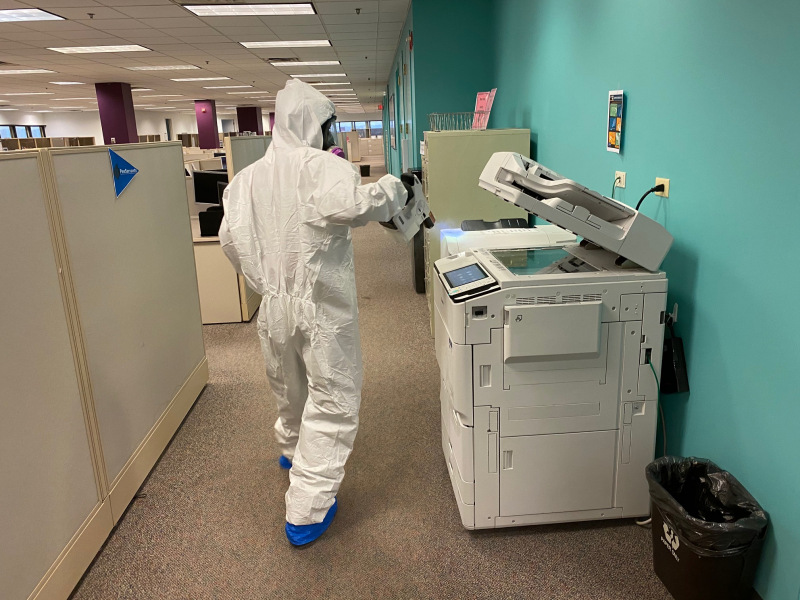 The #CDC encourages cleaning of high-touch surfaces such as counters, tabletops, doorknobs, light switches, bathroom fixtures, toilets, phones, keyboards, tablets, and tables at a minimum. The Liberty Group professionals are trained in adhering to the highest #cleaning and #sanitation standards. Our professionals offer cleaning services including the removal of #biohazard #contaminants. They have the specialized training and products to get your property #backtobusiness.